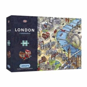 Gibsons - London Landmarks - 1000 Piece Jigsaw Puzzle