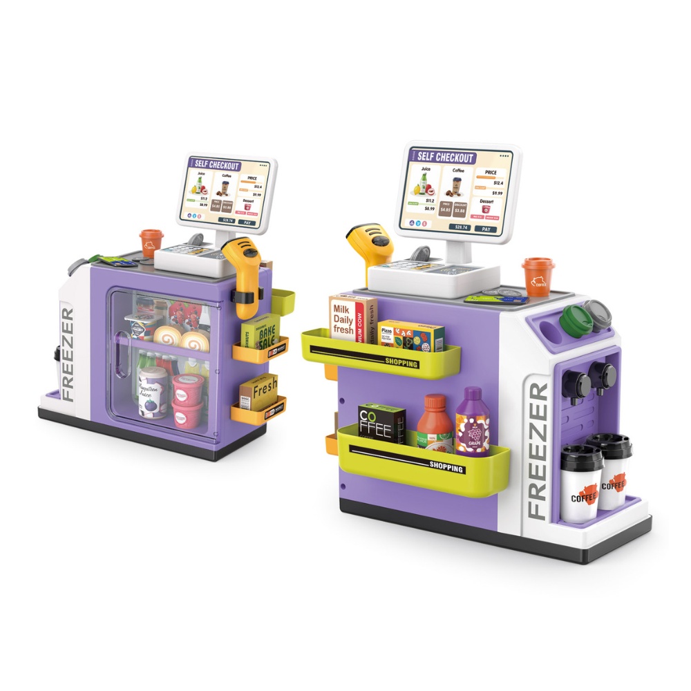 Cogo - Pretend & Play Grocery Store with Lights & Sound Effects - 46 Pieces-** - Image 4