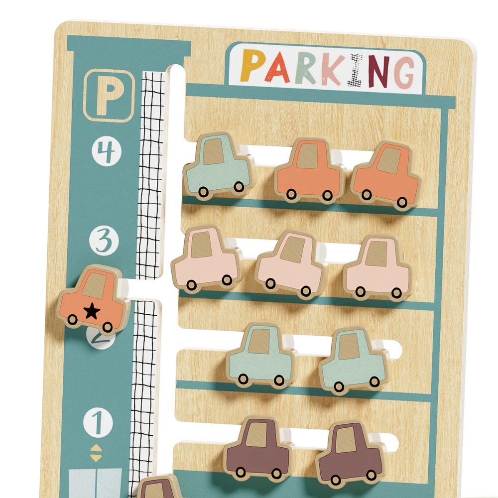 TopBright - Montessori Parking Challenge: Sliding Puzzle Board Game for Kids - Image 6