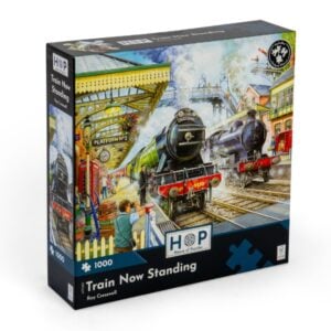 House of Puzzles - Train Now Standing - 1000 Piece Jigsaw Puzzle