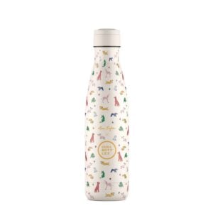 Cool Bottles - Triple-Insulated Water Bottle - Doggie Party 500ml