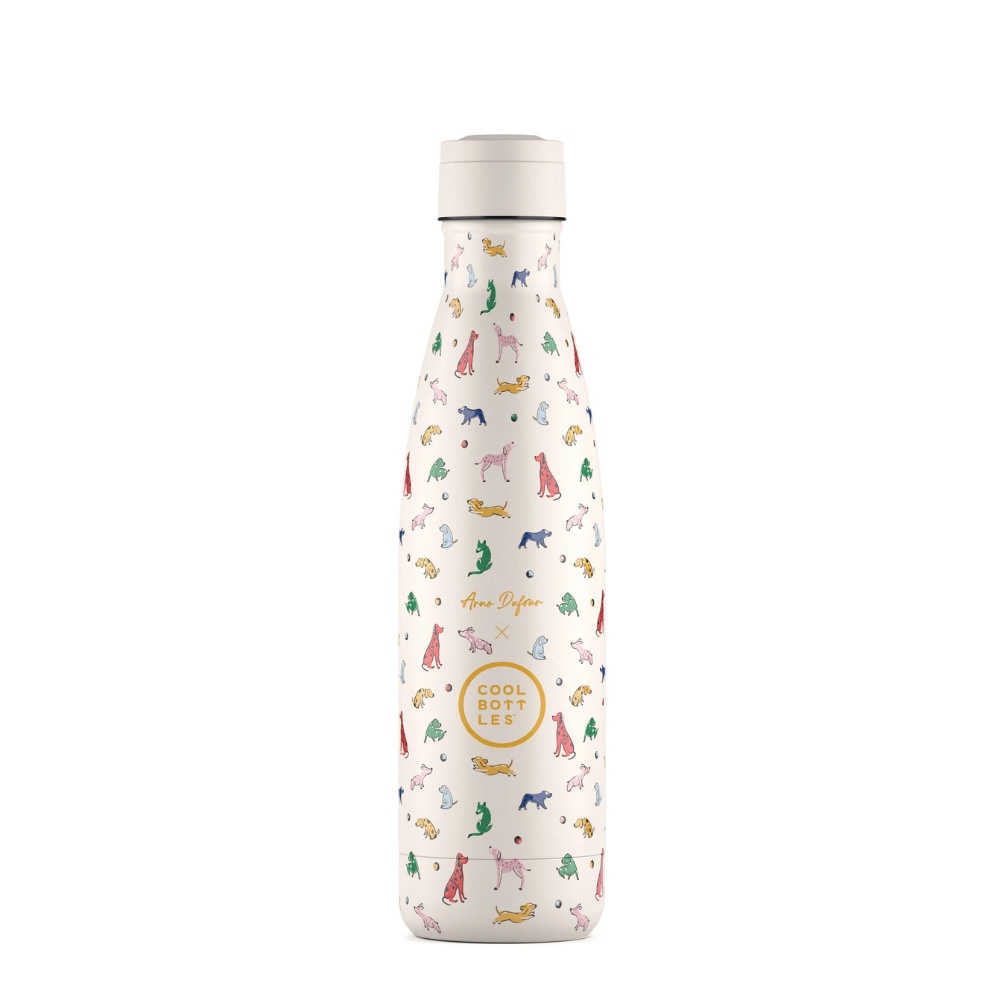 Cool Bottles - Triple-Insulated Water Bottle - Doggie Party 500ml