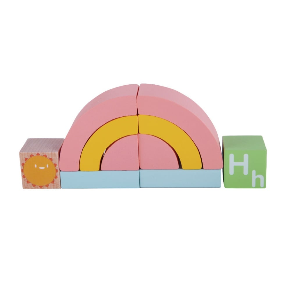 Classic World - Play & Learn - Rainbow Garden Set - 60pcs - Image 5