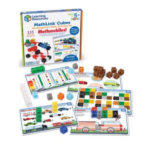 Learning Resources - MathLink® Cubes Early Maths Activity Set - Mathmobiles