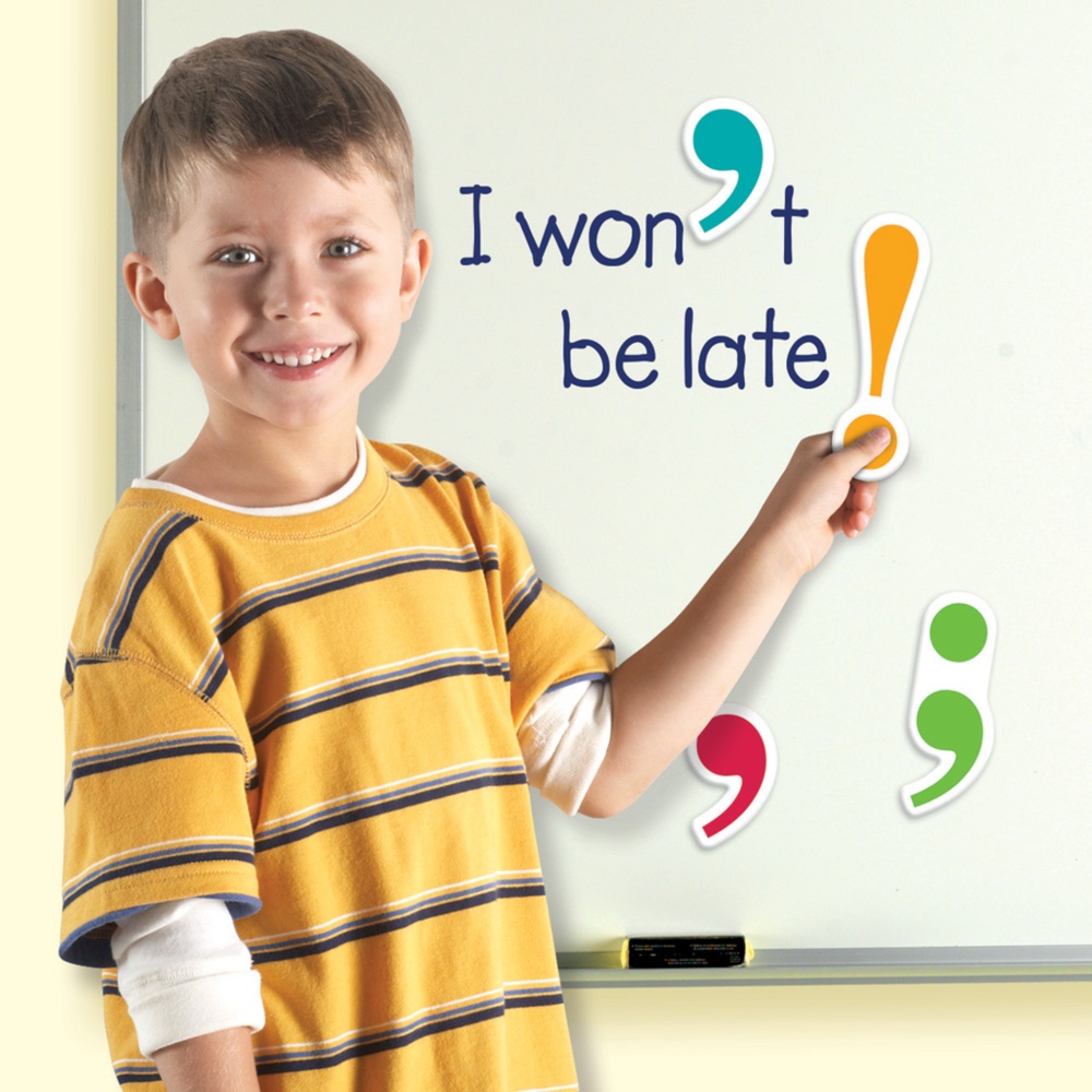 Learning Resources - Magnetic Punctuation Demonstration Set - Image 4