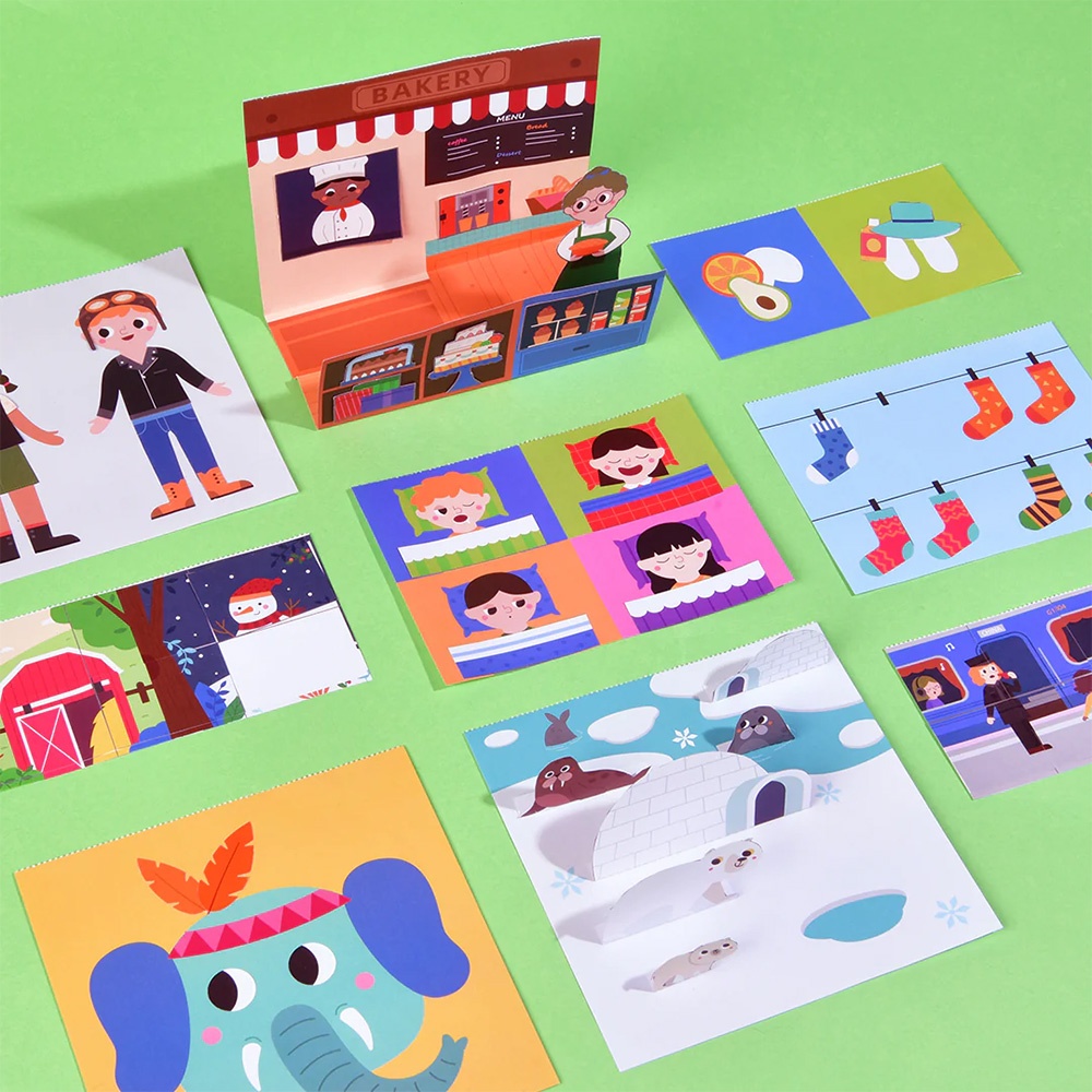 Mideer - Let's Play with Stickers - Advanced Level - Image 3