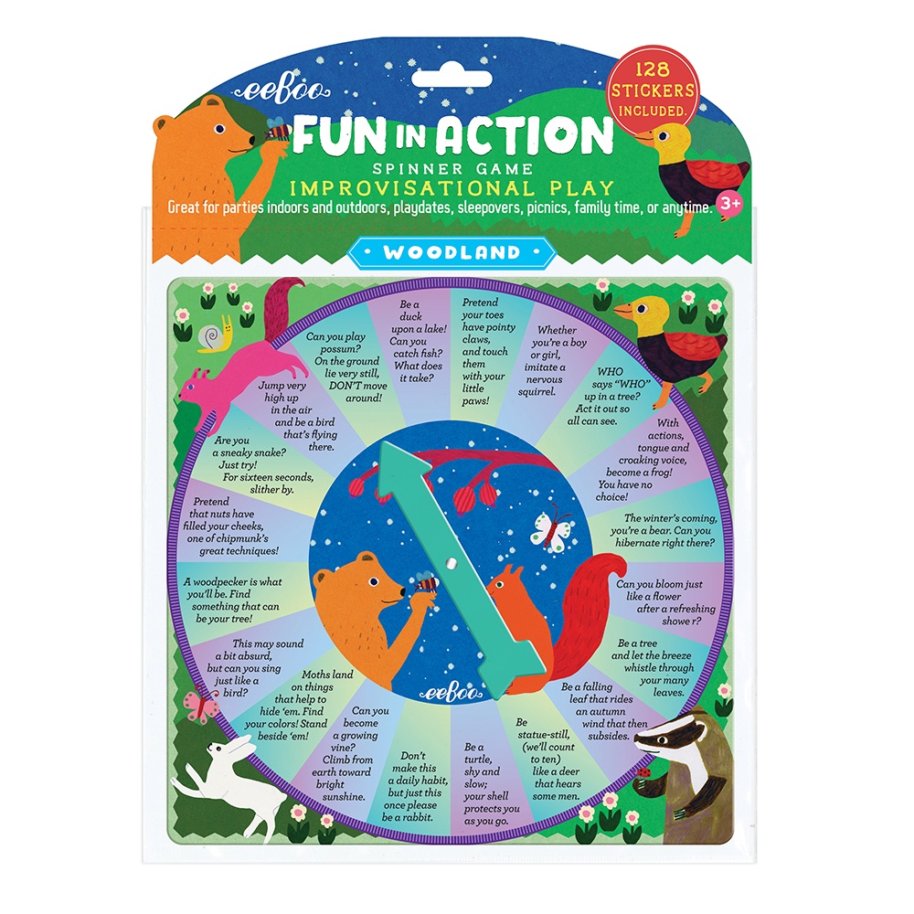 eeBoo - Woodland Fun In Action Spinner Game -** - Image 3