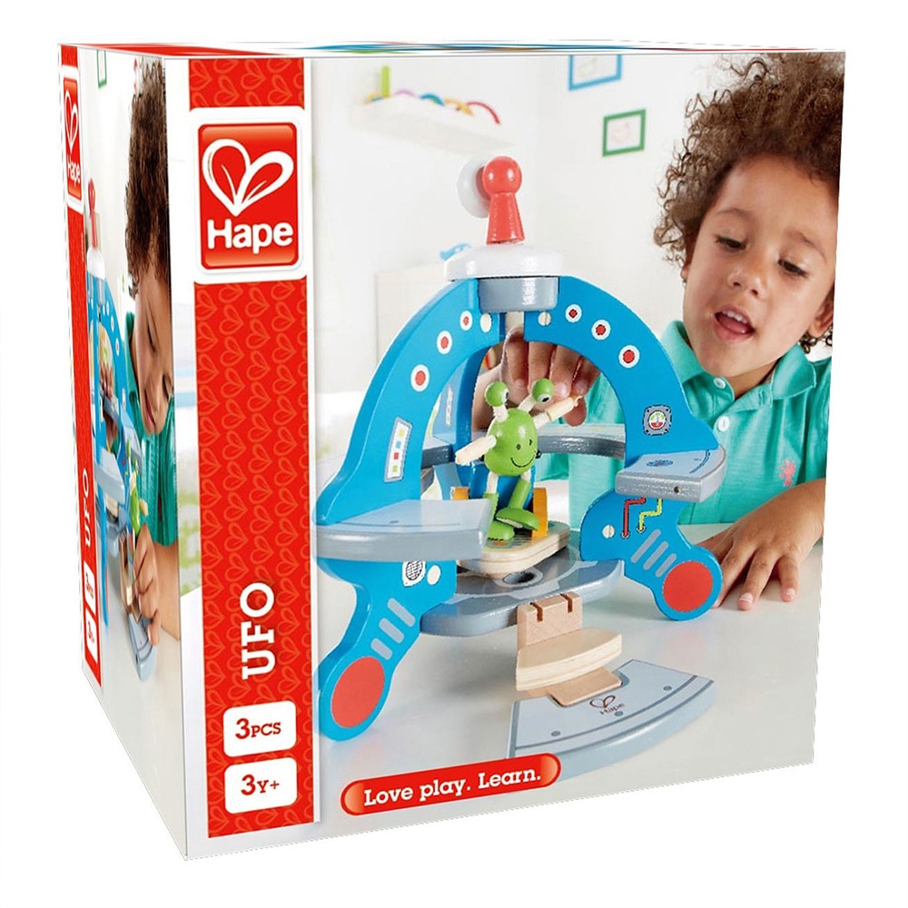 Hape - Pretend & Play - UFO - 25 x 25 x 25 cm -** - Image 4