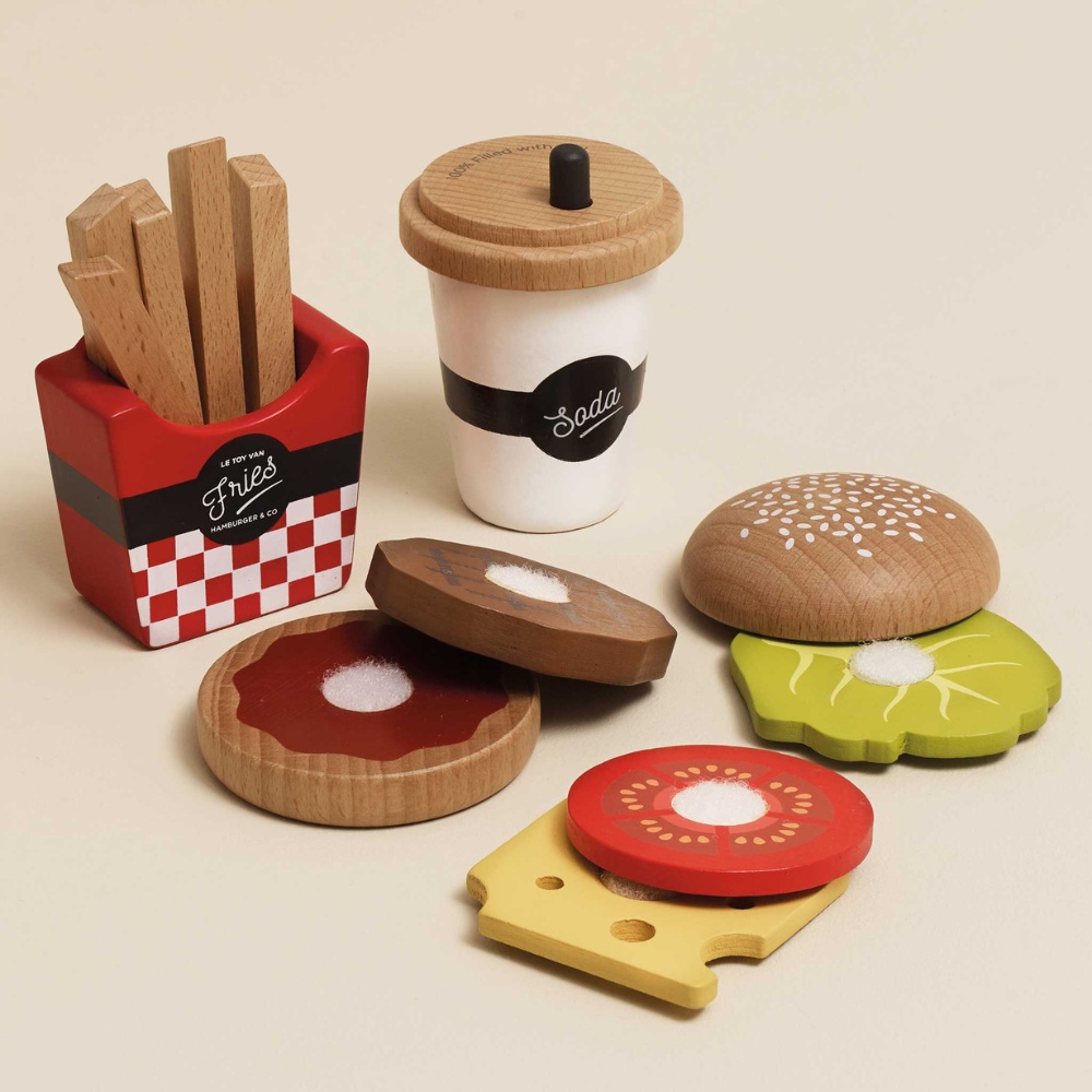 Le Toy Van - Gourmet Hamburger Set - 13pcs - Image 5