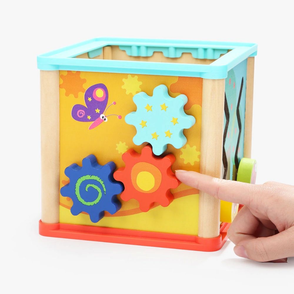 TopBright - 5-in-1 Garden Play Cube: Montessori Activity Toy - Image 6