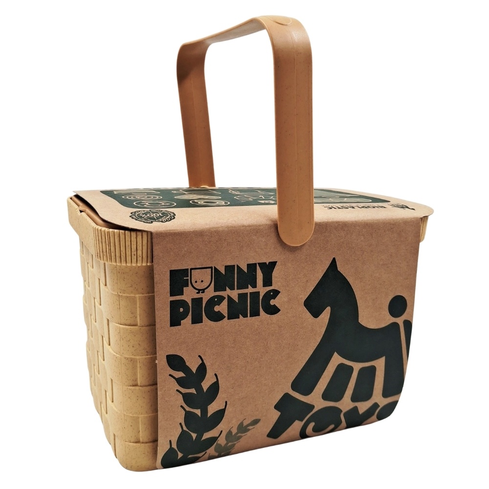 Mingli Toys - Pretend & Play - Picnic Teapot Play Set - Eco-friendly - 27 Pieces - Image 5