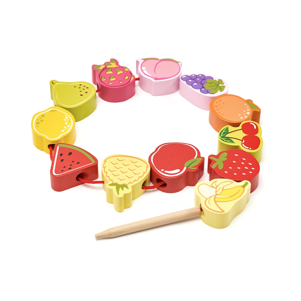 Classic World - Lacing Beads - Fruit - 13pcs - Image 4