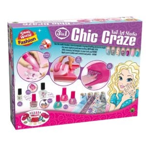 Small World Toys - 3-in-1 Chic Craze Nail Art Studio -**