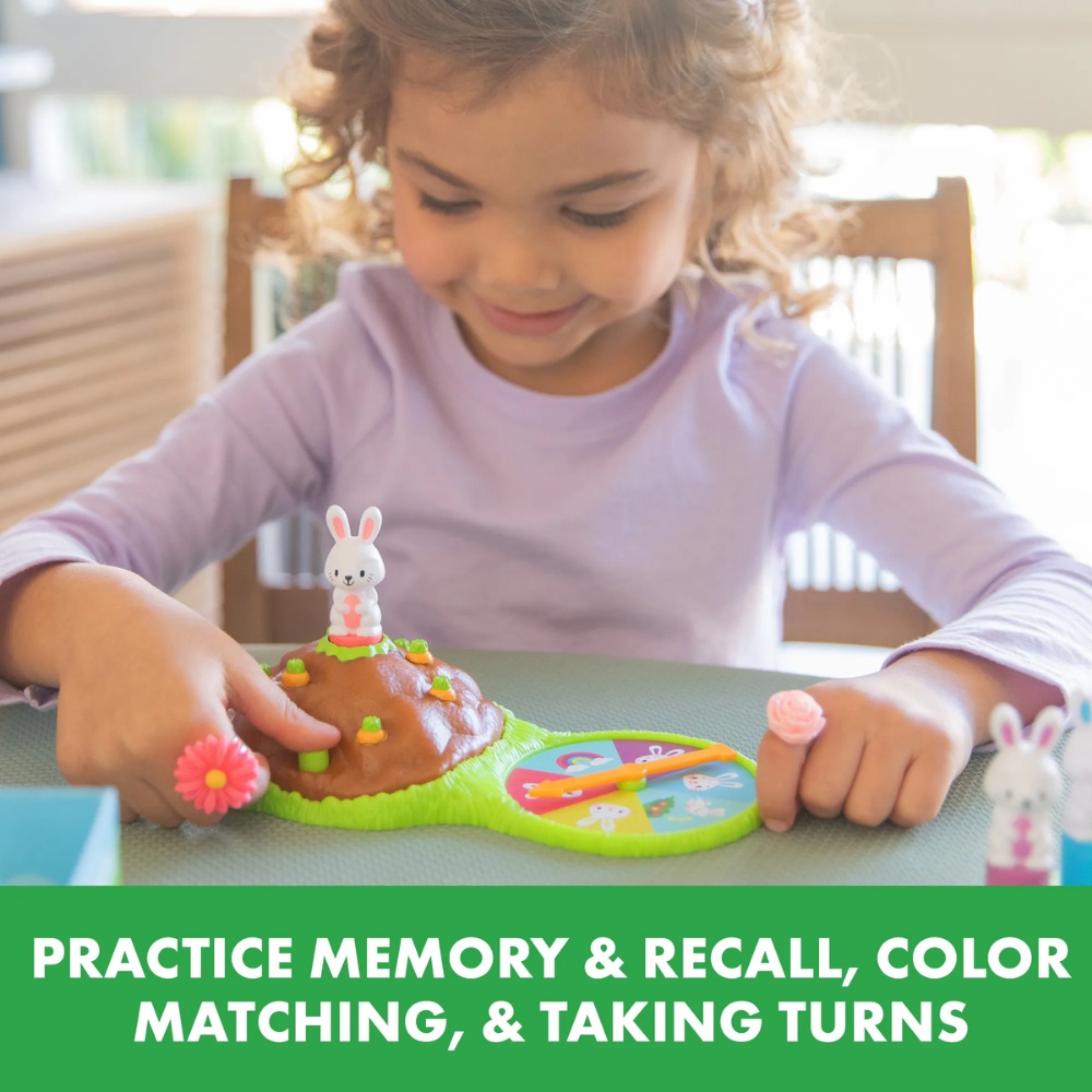 Educational Insights - Pop Pop Bunny Hop - Colour Matching Memory Game for Kids - Image 6