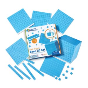Learning Resources - Giant Magnetic Base Ten Set: Classroom Maths Resources