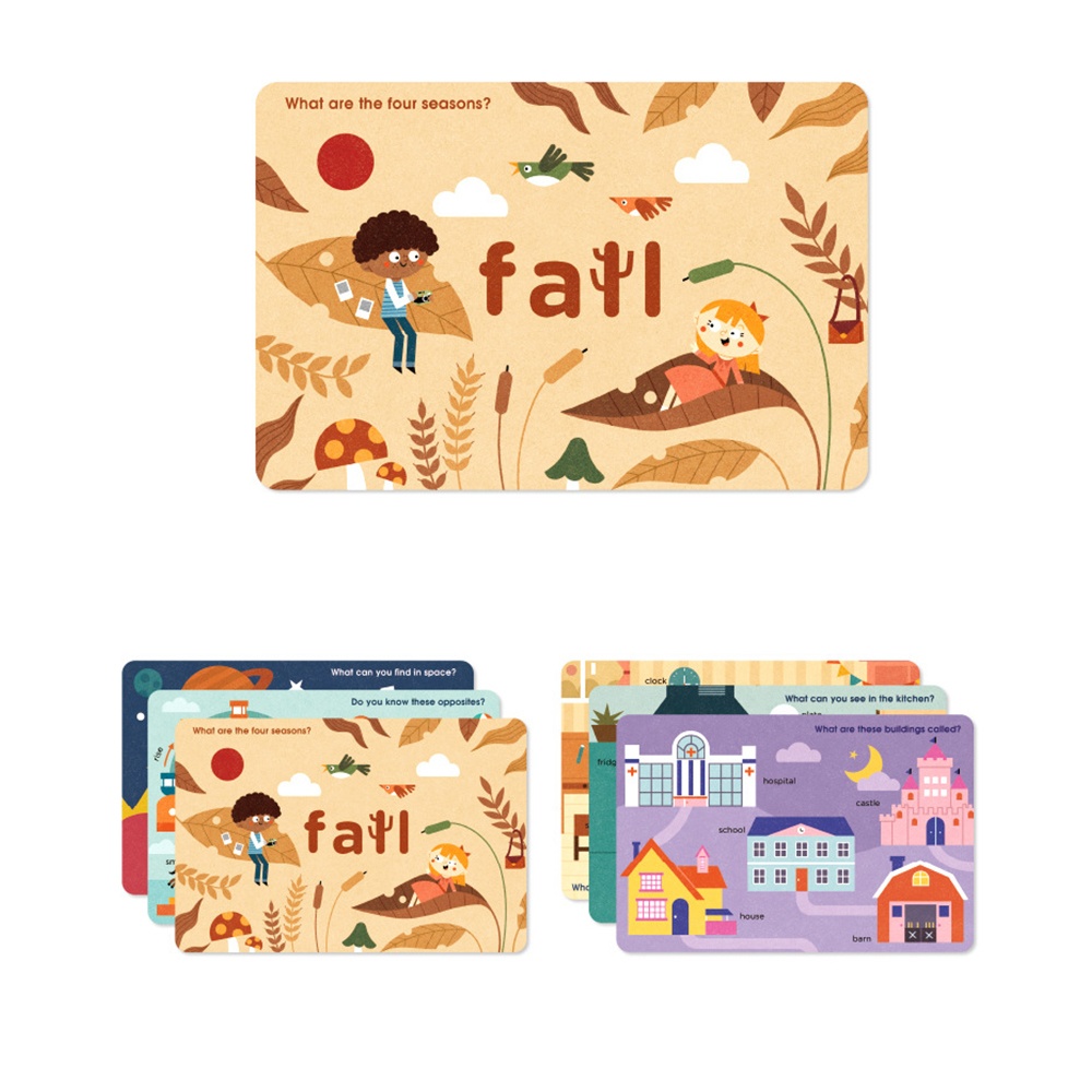 Mideer - Reading Flash Cards for Kids - Encyclopedia of Life - Image 3
