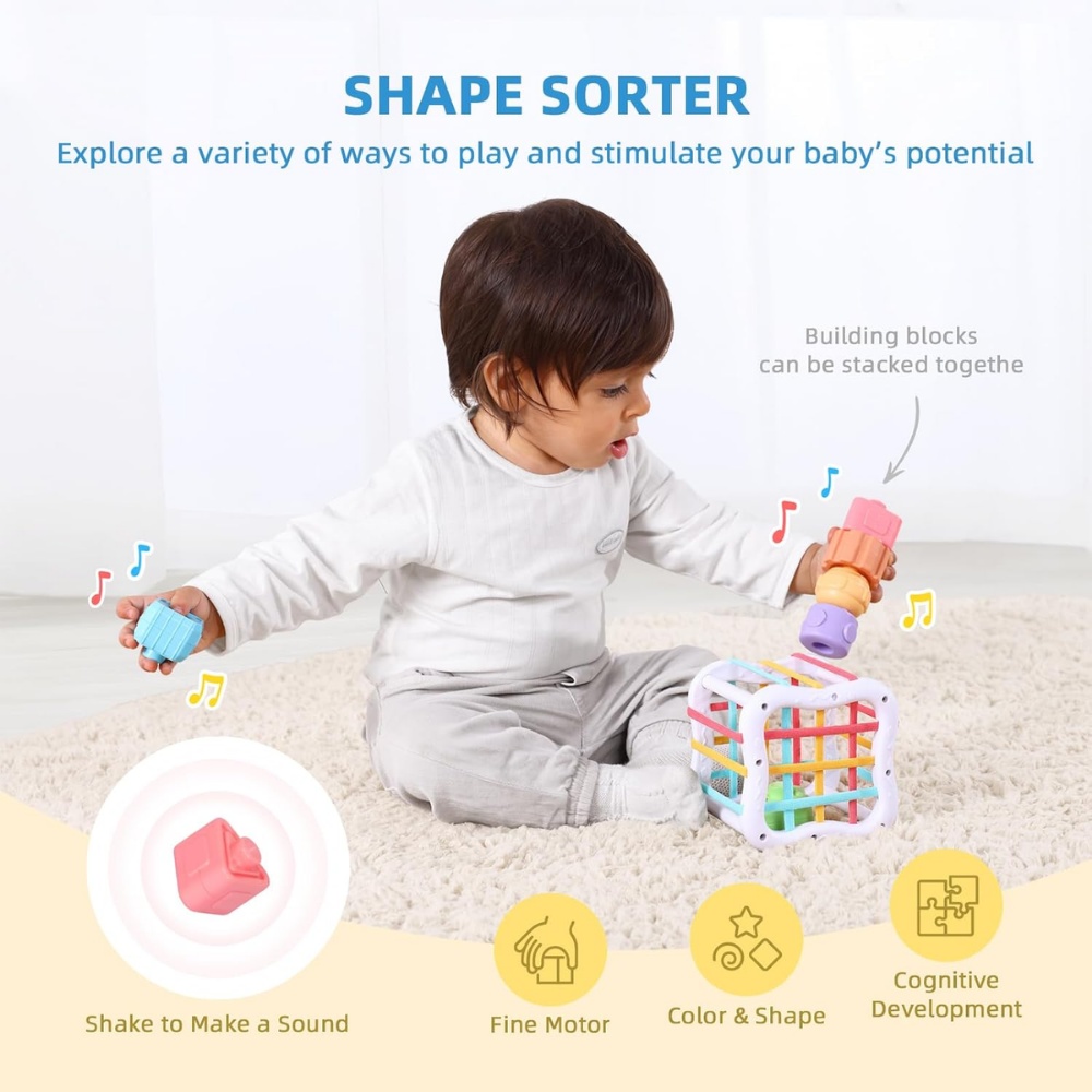 TookyToy - Montessori Activity Box The Babbler Playset - 12 Months+ - Image 6