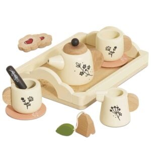 Le Toy Van - Wooden Tea Set & Tray - 12pcs