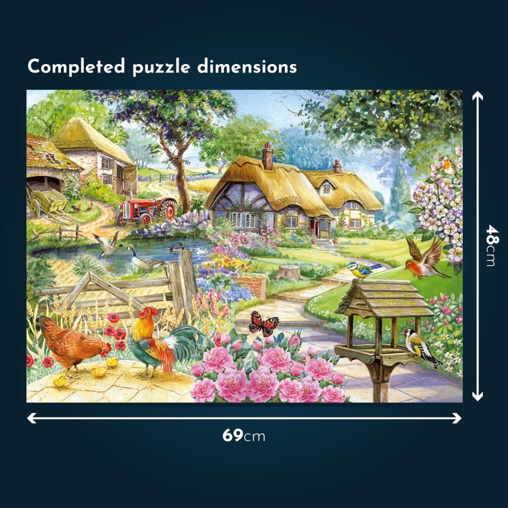 House of Puzzles - Country Living - XL Pieces - 500 Piece Jigsaw Puzzle - Image 4