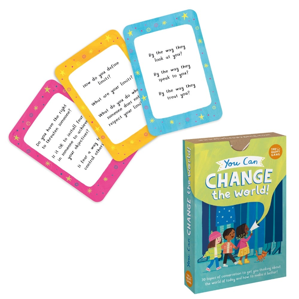 The Happy Gang - You Can Change the World - Conversation Flashcards for Parents & Kids - Image 4