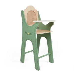 Classic World - Pretend & Play - Vintage Wooden Doll High Chair