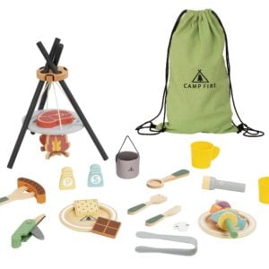 TookyToy - Pretend Play Cooking By The Campfire Toy Set