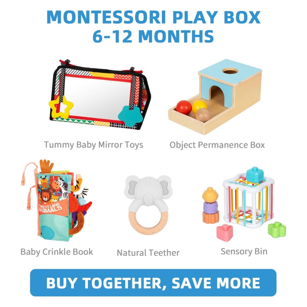 TookyToy - Montessori Activity Box The Babbler Playset - 12 Months+ - Image 2