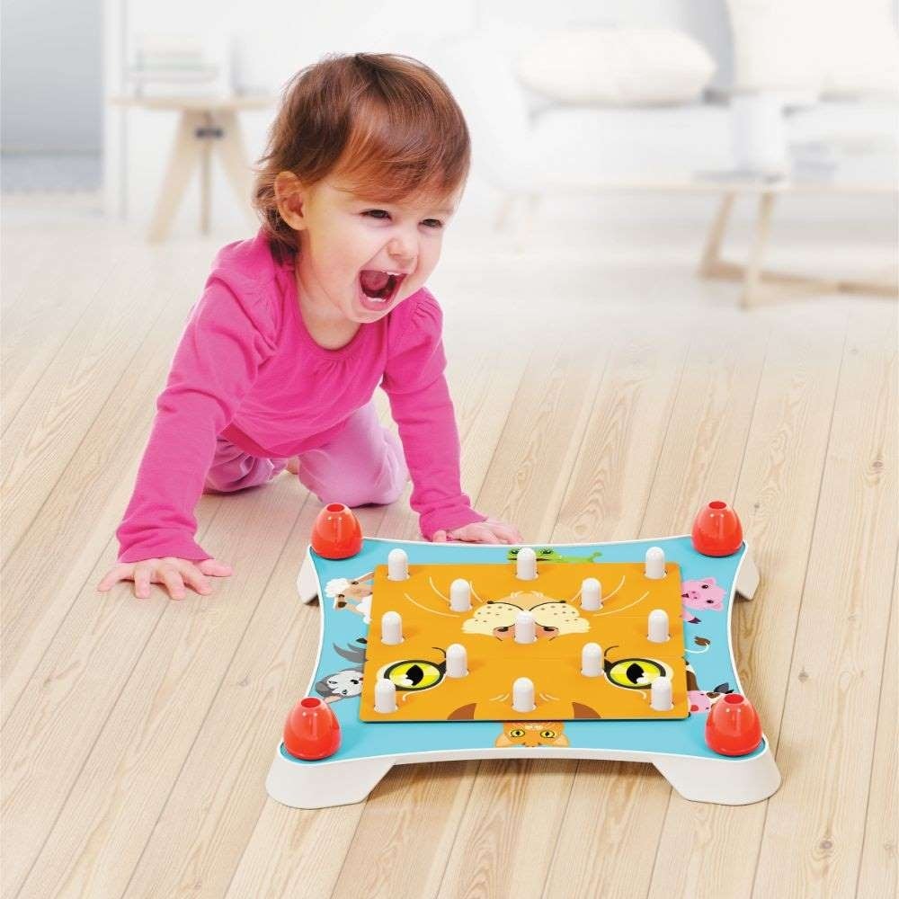 Quercetti - Guess the Animal Faces Puzzle - Memory & Recognition Game for Toddlers - Image 7