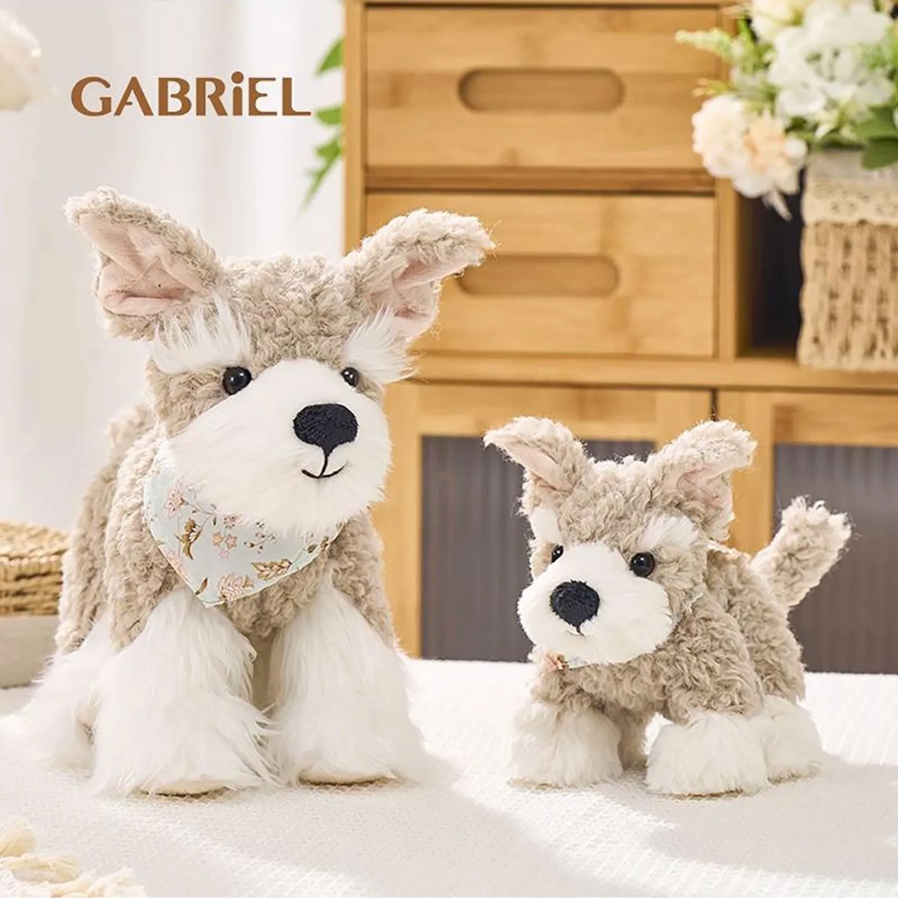 Gabriel - Plush Animal Soft Toy - Holly Dog Scottish Terrier - 25cm - Image 3