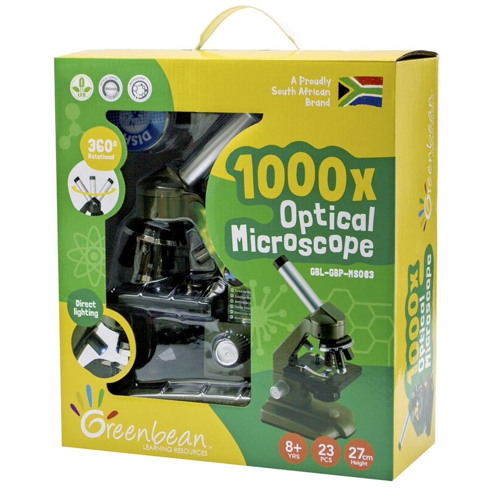 Greenbean - 1000x Optical Microscope with Dual Lights - Image 4