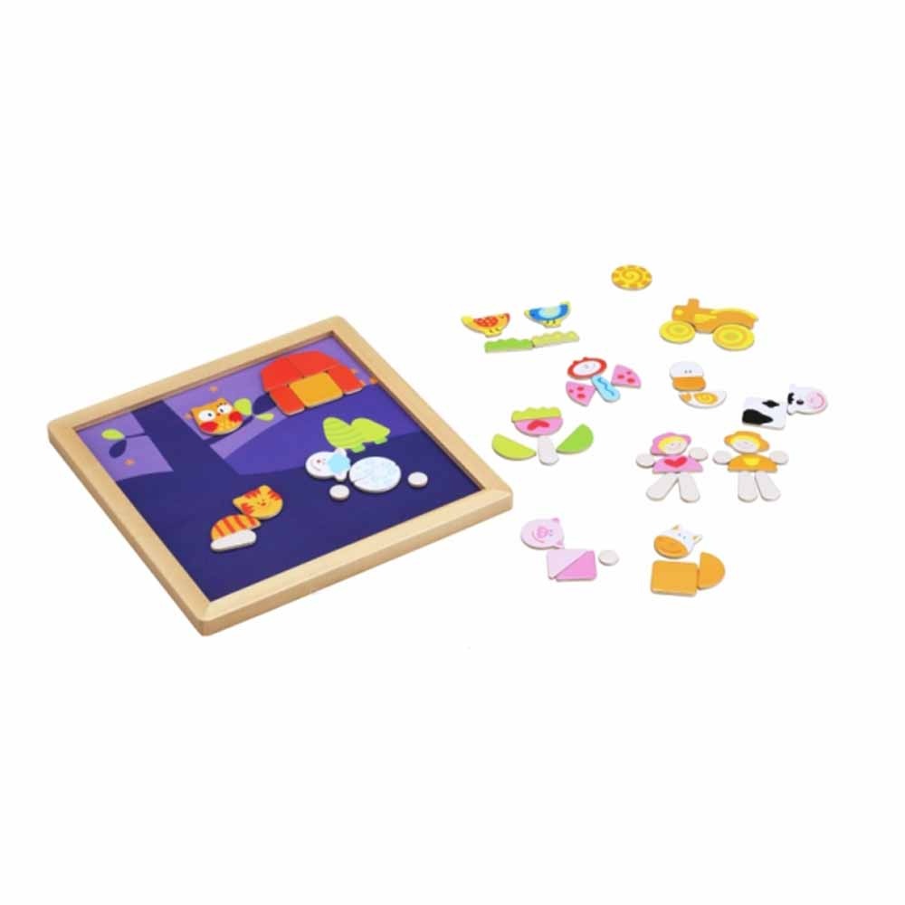 Classic World - Farm Magnetic Activity Box - 50pcs - Image 4