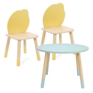 Classic World Grace Table & Chair Set - 2 Lemon Chairs
