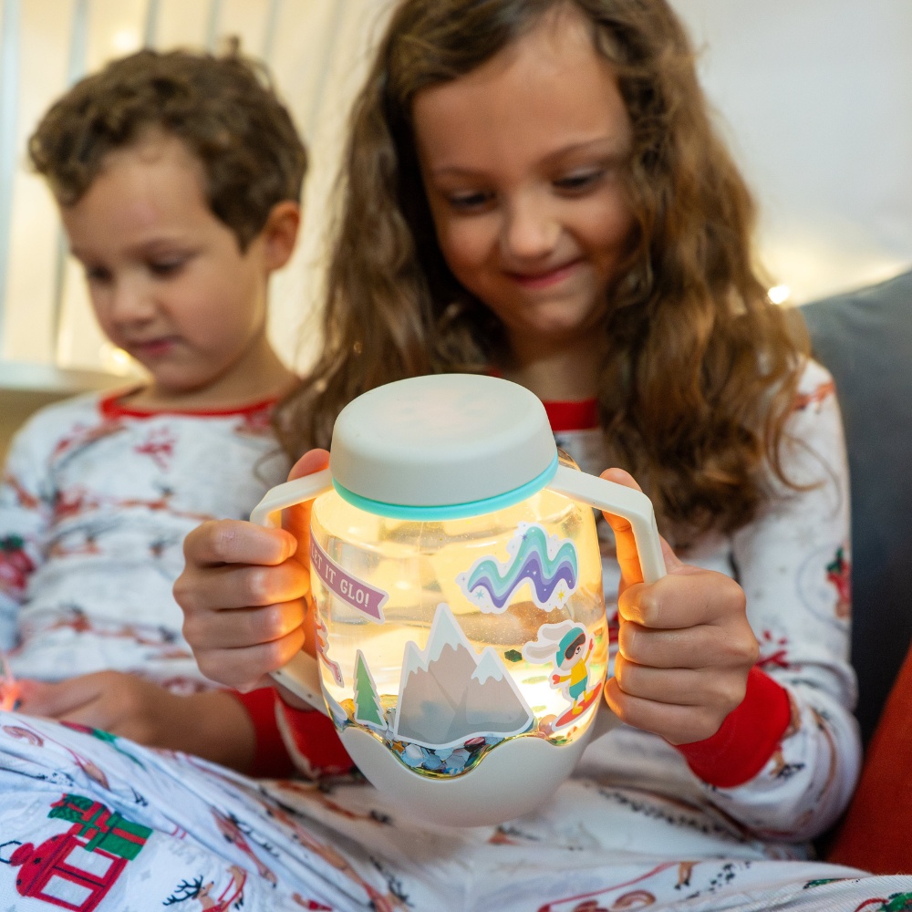 Glo Pals - DIY Sensory Play Jar - Snowglobe - Image 5