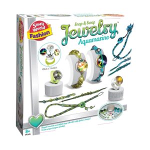 Small World Toys - Snap & Swap Jewelry - Aquamarine -**