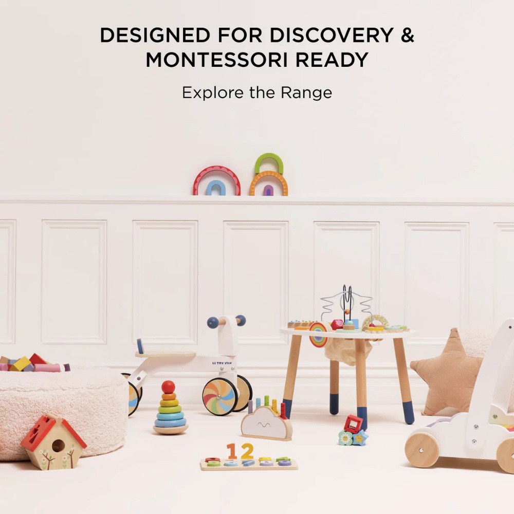 Le Toy Van - Rainbow Sensory Shape Sorter - Image 7