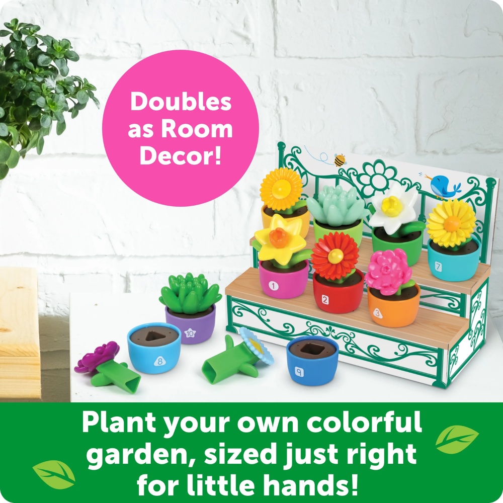 Learning Resources - Shape & Colour Garden Matching Toy - Image 5