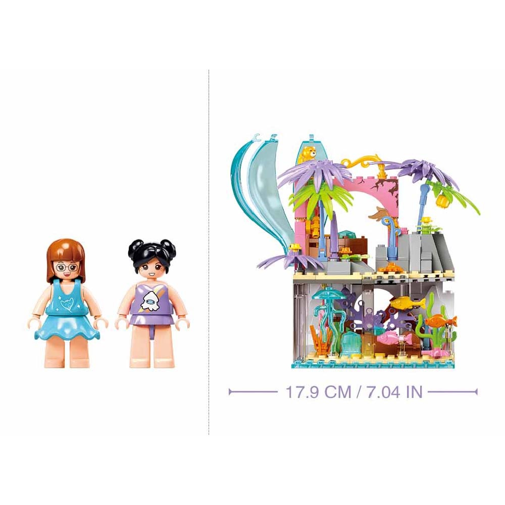 Sluban Building Set: Girls Dream - Secret Island - 224pcs - Image 5