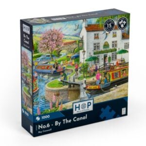House of Puzzles - No.6 - By The Canal - 1000 Piece Jigsaw Puzzle