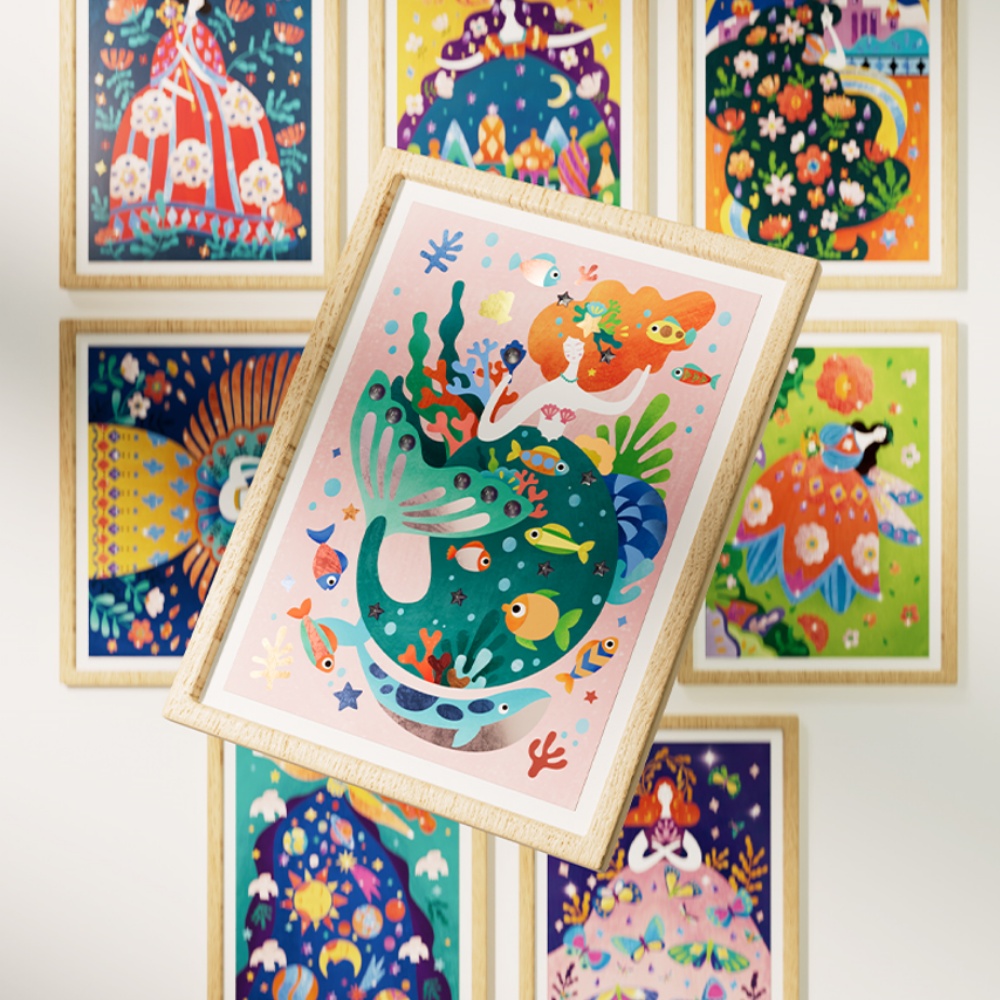 Mideer - Sticker Activity Set - Princess Diary - Image 2