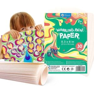 Jar Meló - Marbling Paint Art Paper - 30 Sheets