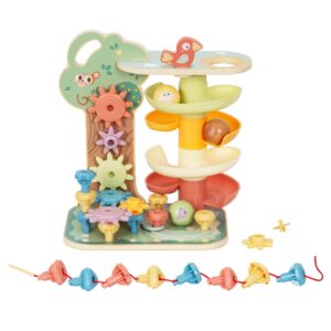 TookyToy - Montessori Tree Tower Multi-Activity Toy