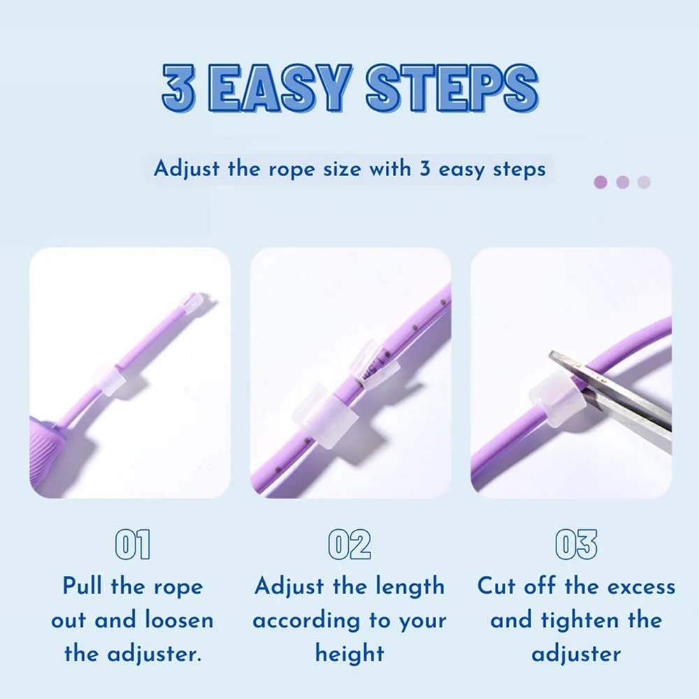 Mideer - Kids Speed Jump Rope - Taro Purple - Image 4