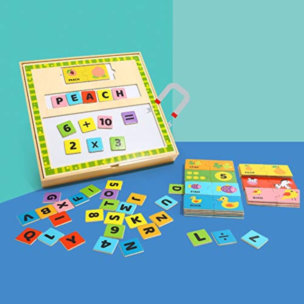 TookyToy - Learning the Alphabet Wooden Puzzle Box - Image 4