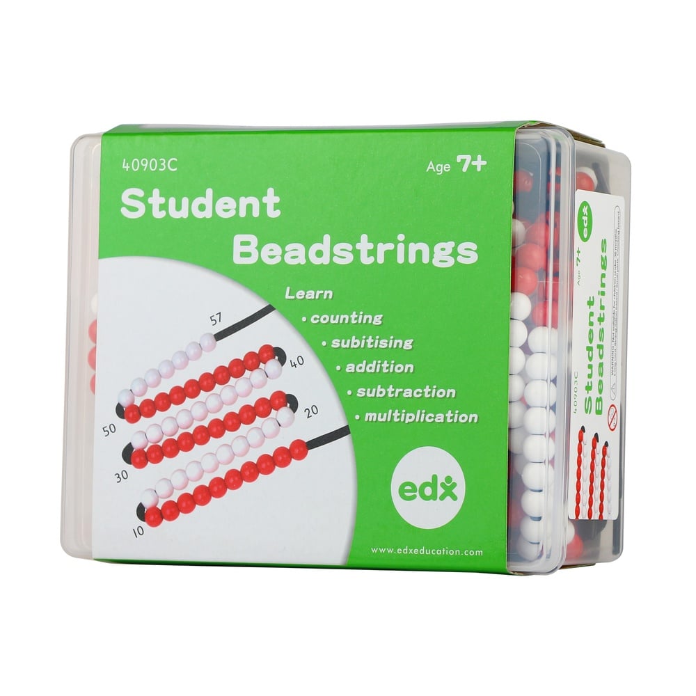 EDX Education - String Bead Abacus Student 1cm 100 bead - 10pcs - Image 4