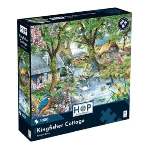 House of Puzzles - Kingfisher Cottage - 1000 Piece Jigsaw Puzzle