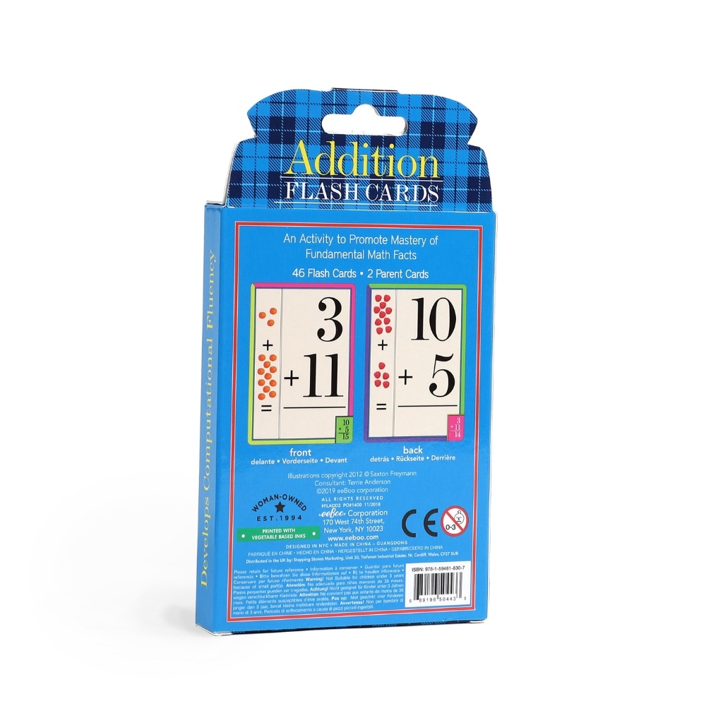 eeBoo - Addition Flash Cards - Educational Math Learning Cards - Image 5