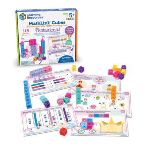 Learning Resources - MathLink® Cubes Early Maths Activity Set - Fantasticals