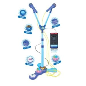 Cogo - Electric Dual Microphone Set for Kids - Includes Cable & Lights