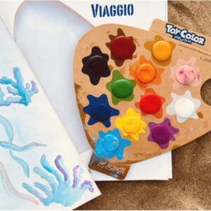 Toy Color - L'Artista Opera Picture Frame Kit - 12 Watercolours + Frame - 16pcs