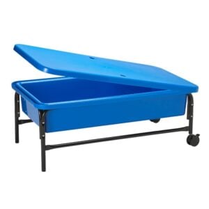 EDX Education - Sand & Water Activity Tray with Stand and Lid - 58cm High
